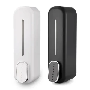 300ml Wall Mount Soap Dispenser Manual Shampoo Shower Gel Dispenser Lotion Container Liquid Hand Soap Dispenser for Bathroom