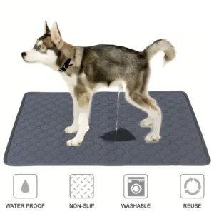 Dog Pee Pad Reusable Washable Dog Urine Mat Car Seat Floor Sofa Waterproof Absorbent Puppy Cat Training Diaper Mat Pet Supplies | Trust World | Dog Mat for Floor, Non-Slip Washable Pee Pads for Dogs, Fast Absorbent Pet Whelping Pads, Puppy Playpen Mat for Incontinence, Housebreak, Crate