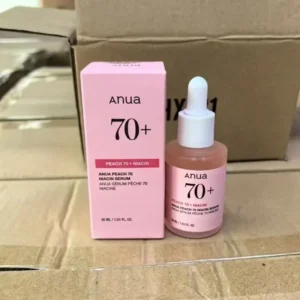 ANUA New Version of Peach Water 70% Niacinamide Essence PEACH 70+ Peach Essence 30ml Skin Care Serum Vitamin C Serum for Face